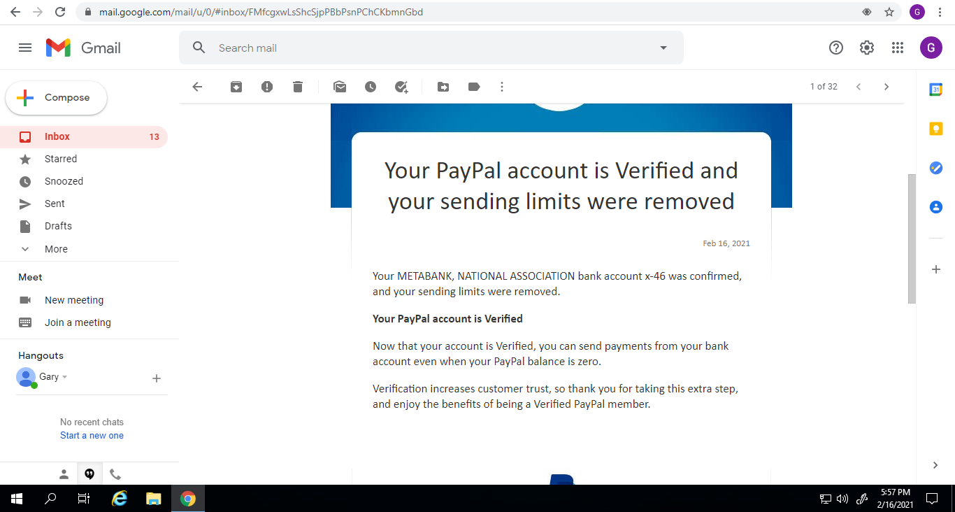 Limit paypal Why Paypal
