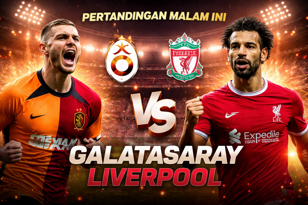 Galatasaray vs Liverpool: Duel Panas Dua Klub Besar Eropa