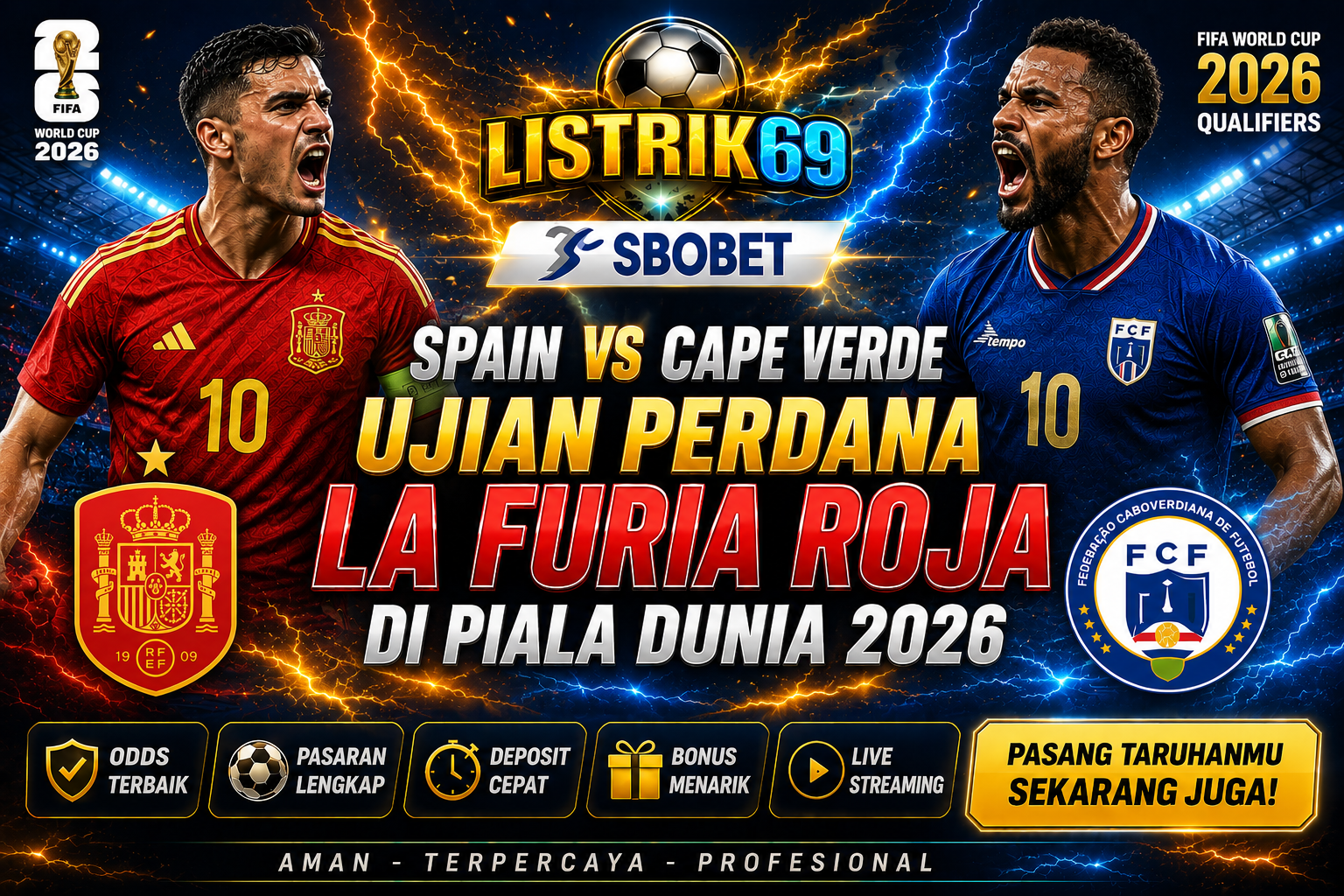 Spain vs Cape Verde