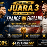 Perebutan juara 3 France vs England