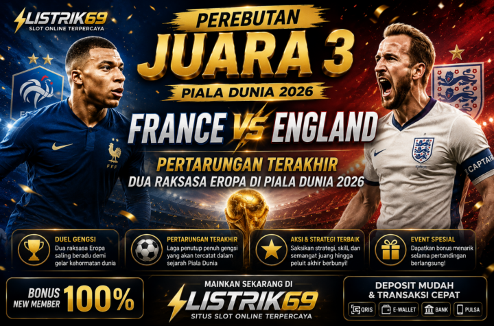 Perebutan juara 3 France vs England